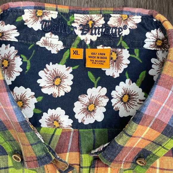 Tailor vintage authentic indian madras